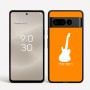 כיסוי בעיצוב אישי עם השם שלך לדגם - Google Pixel 8 Pro 5G בעיצוב גיטרה