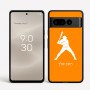 כיסוי בעיצוב אישי עם השם שלך לדגם - Google Pixel 8 Pro 5G בעיצוב שחקן בייסבול