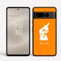 כיסוי בעיצוב אישי עם השם שלך לדגם - Google Pixel 8 Pro 5G בעיצוב מיקרוסקופ