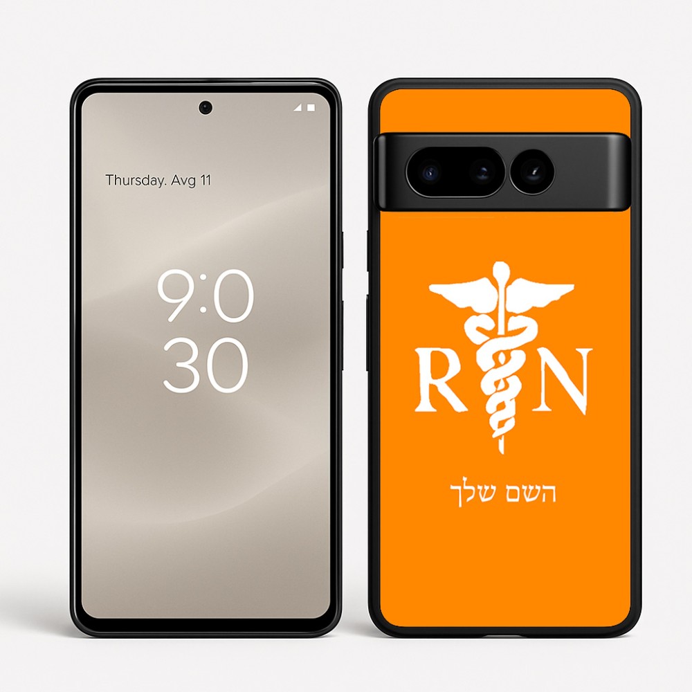 כיסוי בעיצוב אישי עם השם שלך לדגם - Google Pixel 8 Pro 5G בעיצוב אחות מוסמכת