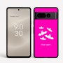 כיסוי בעיצוב אישי עם השם שלך לדגם - Google Pixel 8 Pro 5G בעיצוב עטלפים