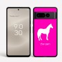 כיסוי בעיצוב אישי עם השם שלך לדגם - Google Pixel 8 Pro 5G בעיצוב סוס