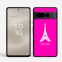 כיסוי בעיצוב אישי עם השם שלך לדגם - Google Pixel 8 Pro 5G בעיצוב מגדל אייפל