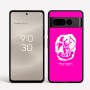 כיסוי בעיצוב אישי עם השם שלך לדגם - Google Pixel 8 Pro 5G בעיצוב אנג'ל מוזיקלי