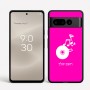 כיסוי בעיצוב אישי עם השם שלך לדגם - Google Pixel 8 Pro 5G בעיצוב תקליטור - אזור מוזיקה