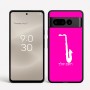 כיסוי בעיצוב אישי עם השם שלך לדגם - Google Pixel 8 Pro 5G בעיצוב סקסופון