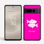 כיסוי בעיצוב אישי עם השם שלך לדגם - Google Pixel 8 Pro 5G בעיצוב מזלות - דגים