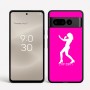 כיסוי בעיצוב אישי עם השם שלך לדגם - Google Pixel 8 Pro 5G בעיצוב אישה מגוננת