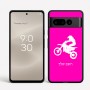 כיסוי בעיצוב אישי עם השם שלך לדגם - Google Pixel 8 Pro 5G בעיצוב מוטוקרוס