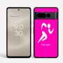 כיסוי בעיצוב אישי עם השם שלך לדגם - Google Pixel 8 Pro 5G בעיצוב רצים אולימפיים