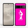 כיסוי בעיצוב אישי עם השם שלך לדגם - Google Pixel 8 Pro 5G בעיצוב אימון ספינינג - אישה