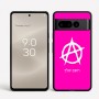 כיסוי בעיצוב אישי עם השם שלך לדגם - Google Pixel 8 Pro 5G בעיצוב אנרכיה