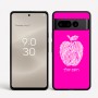 כיסוי בעיצוב אישי עם השם שלך לדגם - Google Pixel 8 Pro 5G בעיצוב הדפס תפוח