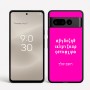 כיסוי בעיצוב אישי עם השם שלך לדגם - Google Pixel 8 Pro 5G בעיצוב האלפבית היווני