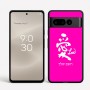 כיסוי בעיצוב אישי עם השם שלך לדגם - Google Pixel 8 Pro 5G בעיצוב אהבה באותיות יפניות