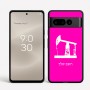כיסוי בעיצוב אישי עם השם שלך לדגם - Google Pixel 8 Pro 5G בעיצוב באר נפט