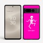 כיסוי בעיצוב אישי עם השם שלך לדגם - Google Pixel 8 Pro 5G בעיצוב סקלטון