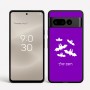 כיסוי בעיצוב אישי עם השם שלך לדגם - Google Pixel 8 Pro 5G בעיצוב עטלפים