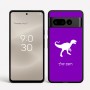 כיסוי בעיצוב אישי עם השם שלך לדגם - Google Pixel 8 Pro 5G בעיצוב דינוזאור