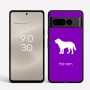 כיסוי בעיצוב אישי עם השם שלך לדגם - Google Pixel 8 Pro 5G בעיצוב כלב