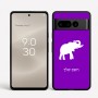 כיסוי בעיצוב אישי עם השם שלך לדגם - Google Pixel 8 Pro 5G בעיצוב פיל