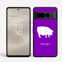 כיסוי בעיצוב אישי עם השם שלך לדגם - Google Pixel 8 Pro 5G בעיצוב חזיר