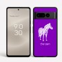 כיסוי בעיצוב אישי עם השם שלך לדגם - Google Pixel 8 Pro 5G בעיצוב זברה