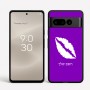 כיסוי בעיצוב אישי עם השם שלך לדגם - Google Pixel 8 Pro 5G בעיצוב שפתיים - נשיקה