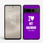 כיסוי בעיצוב אישי עם השם שלך לדגם - Google Pixel 8 Pro 5G בעיצוב אוהב את החברה שלי