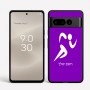 כיסוי בעיצוב אישי עם השם שלך לדגם - Google Pixel 8 Pro 5G בעיצוב רצים אולימפיים