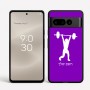 כיסוי בעיצוב אישי עם השם שלך לדגם - Google Pixel 8 Pro 5G בעיצוב הרמת משקולות