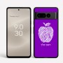 כיסוי בעיצוב אישי עם השם שלך לדגם - Google Pixel 8 Pro 5G בעיצוב הדפס תפוח