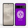 כיסוי בעיצוב אישי עם השם שלך לדגם - Google Pixel 8 Pro 5G בעיצוב כבאי - תגית
