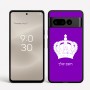 כיסוי בעיצוב אישי עם השם שלך לדגם - Google Pixel 8 Pro 5G בעיצוב כתר מלכותי