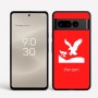 כיסוי בעיצוב אישי עם השם שלך לדגם - Google Pixel 8 Pro 5G בעיצוב נשר אמריקאי