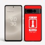 כיסוי בעיצוב אישי עם השם שלך לדגם - Google Pixel 8 Pro 5G בעיצוב שחמט