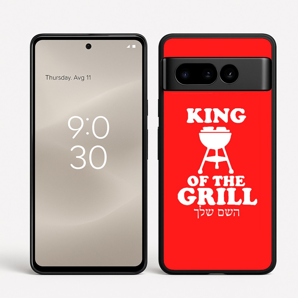 כיסוי בעיצוב אישי עם השם שלך לדגם - Google Pixel 8 Pro 5G בעיצוב מלך הגריל