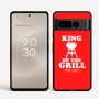 כיסוי בעיצוב אישי עם השם שלך לדגם - Google Pixel 8 Pro 5G בעיצוב מלך הגריל