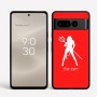 כיסוי בעיצוב אישי עם השם שלך לדגם - Google Pixel 8 Pro 5G בעיצוב אישה שטן