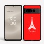 כיסוי בעיצוב אישי עם השם שלך לדגם - Google Pixel 8 Pro 5G בעיצוב מגדל אייפל