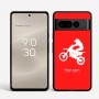 כיסוי בעיצוב אישי עם השם שלך לדגם - Google Pixel 8 Pro 5G בעיצוב מוטוקרוס
