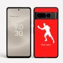 כיסוי בעיצוב אישי עם השם שלך לדגם - Google Pixel 8 Pro 5G בעיצוב שחקן פינג פונג
