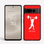 כיסוי בעיצוב אישי עם השם שלך לדגם - Google Pixel 8 Pro 5G בעיצוב הרמת משקולות