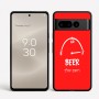 כיסוי בעיצוב אישי עם השם שלך לדגם - Google Pixel 8 Pro 5G בעיצוב מיכל של בירה