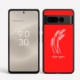 כיסוי בעיצוב אישי עם השם שלך לדגם - Google Pixel 8 Pro 5G בעיצוב חיטה גלית זהב