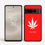 כיסוי בעיצוב אישי עם השם שלך לדגם - Google Pixel 8 Pro 5G בעיצוב עלה מריחואנה - גראס