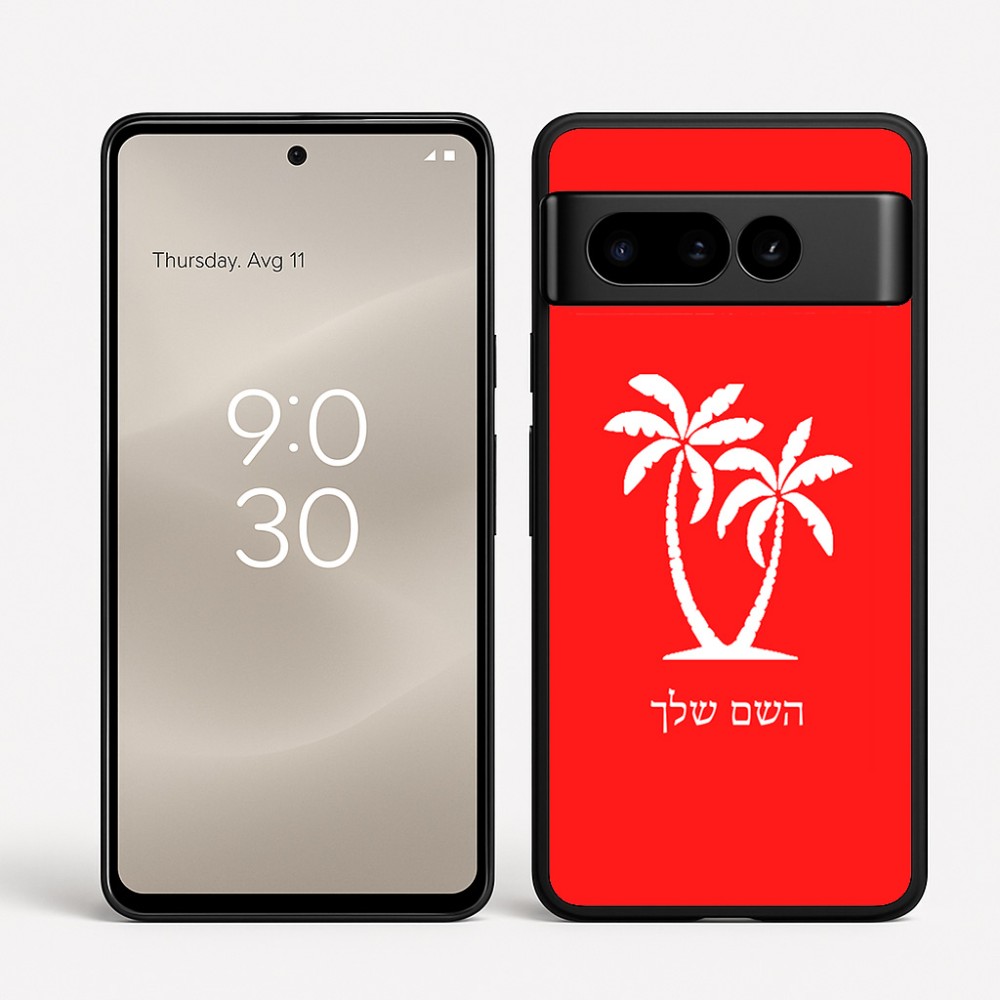 כיסוי בעיצוב אישי עם השם שלך לדגם - Google Pixel 8 Pro 5G בעיצוב כפות ידיים