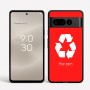 כיסוי בעיצוב אישי עם השם שלך לדגם - Google Pixel 8 Pro 5G בעיצוב למחזר