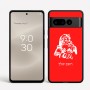 כיסוי בעיצוב אישי עם השם שלך לדגם - Google Pixel 8 Pro 5G בעיצוב סנטה קלאוס