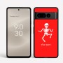 כיסוי בעיצוב אישי עם השם שלך לדגם - Google Pixel 8 Pro 5G בעיצוב סקלטון